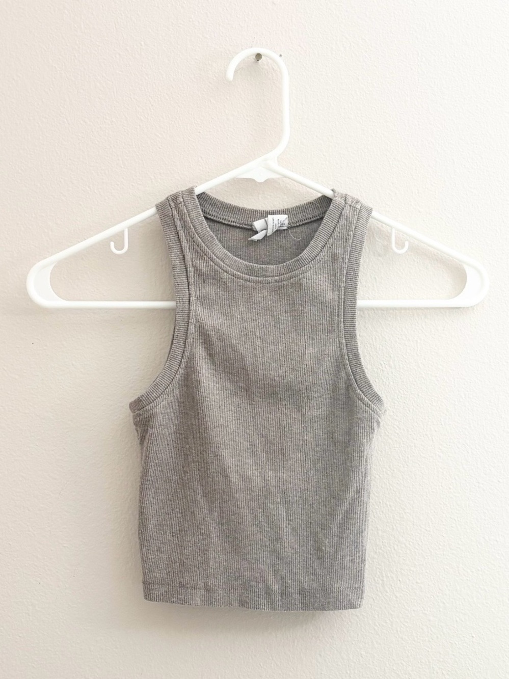 5/$15 🩷 Tilly's Gray/brown Ribbed Tank Top - Sleeveless Crop Style